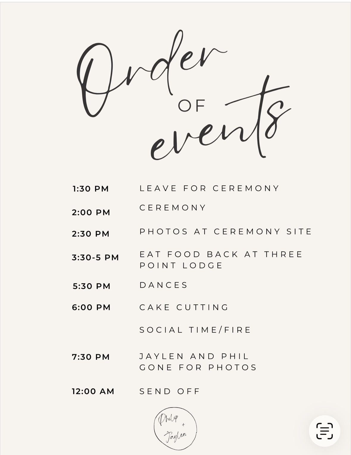 The Wedding Website of Philip Kroll and Jaylen Glenzinski