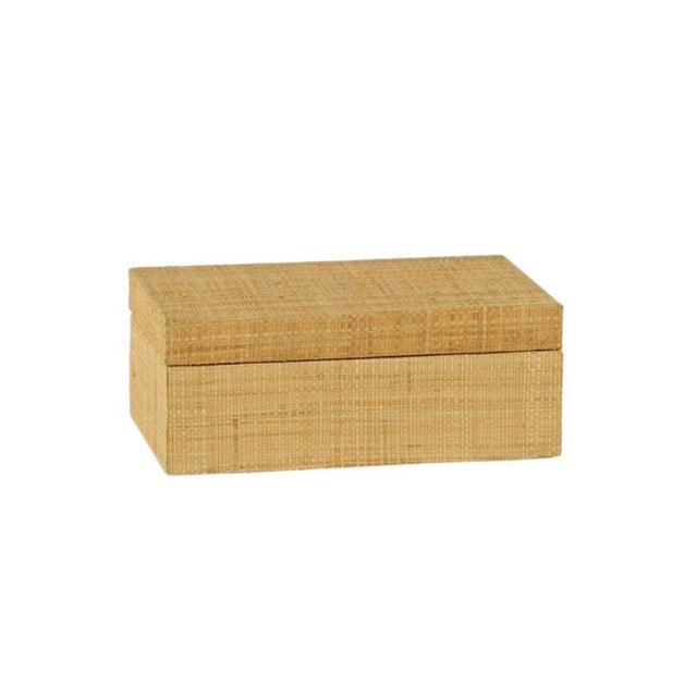 Grasscloth Box, Small