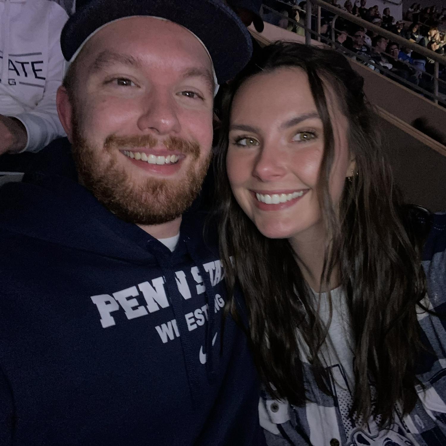 January 2023- 📍BJC- Eric turning me into a wrestling fan