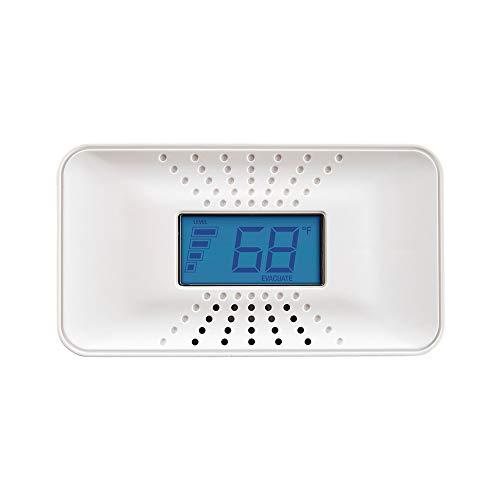 First Alert Carbon Monoxide Detector with 10-Year Battery and Digital Temperature Display, CO710