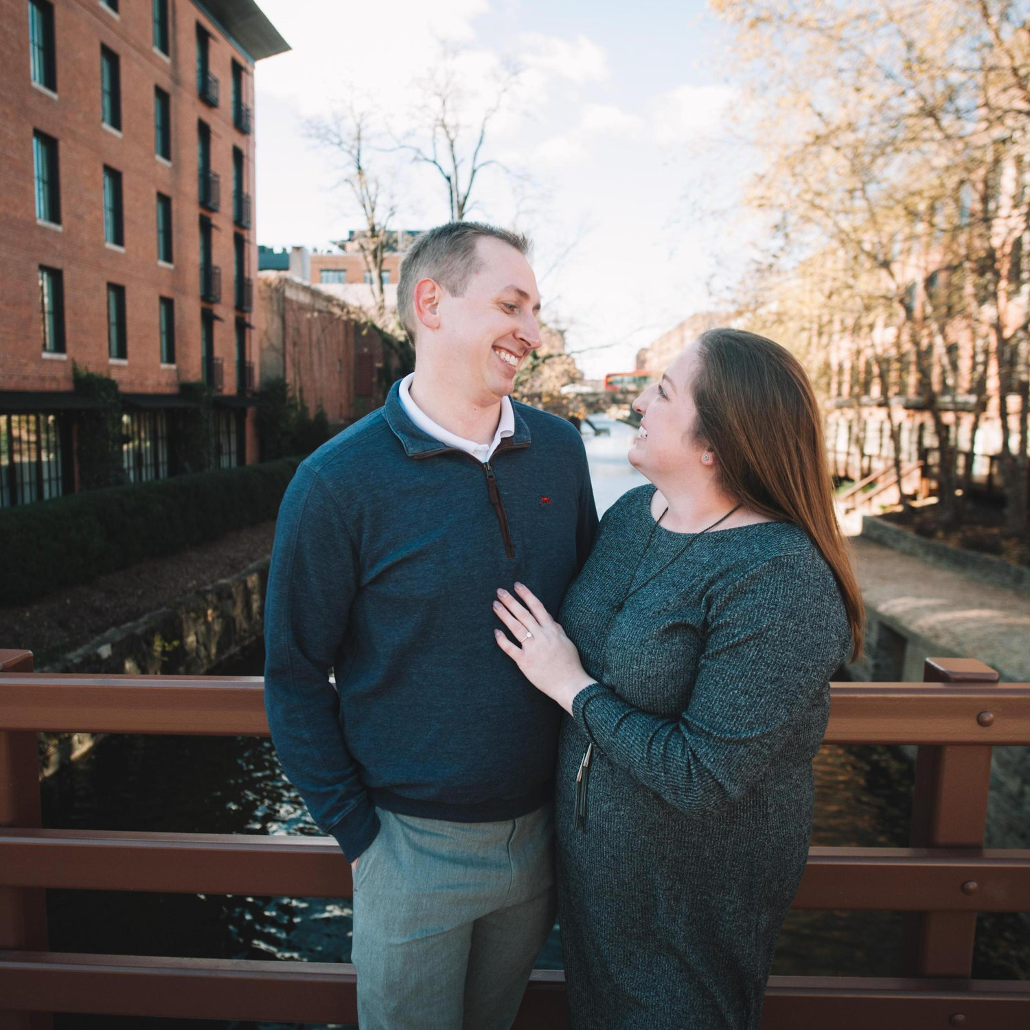 November 2021: Kevin proposed to Terra in Georgetown!