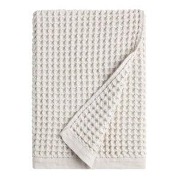 Cotton Waffle Weave Bath Towel - World Market
