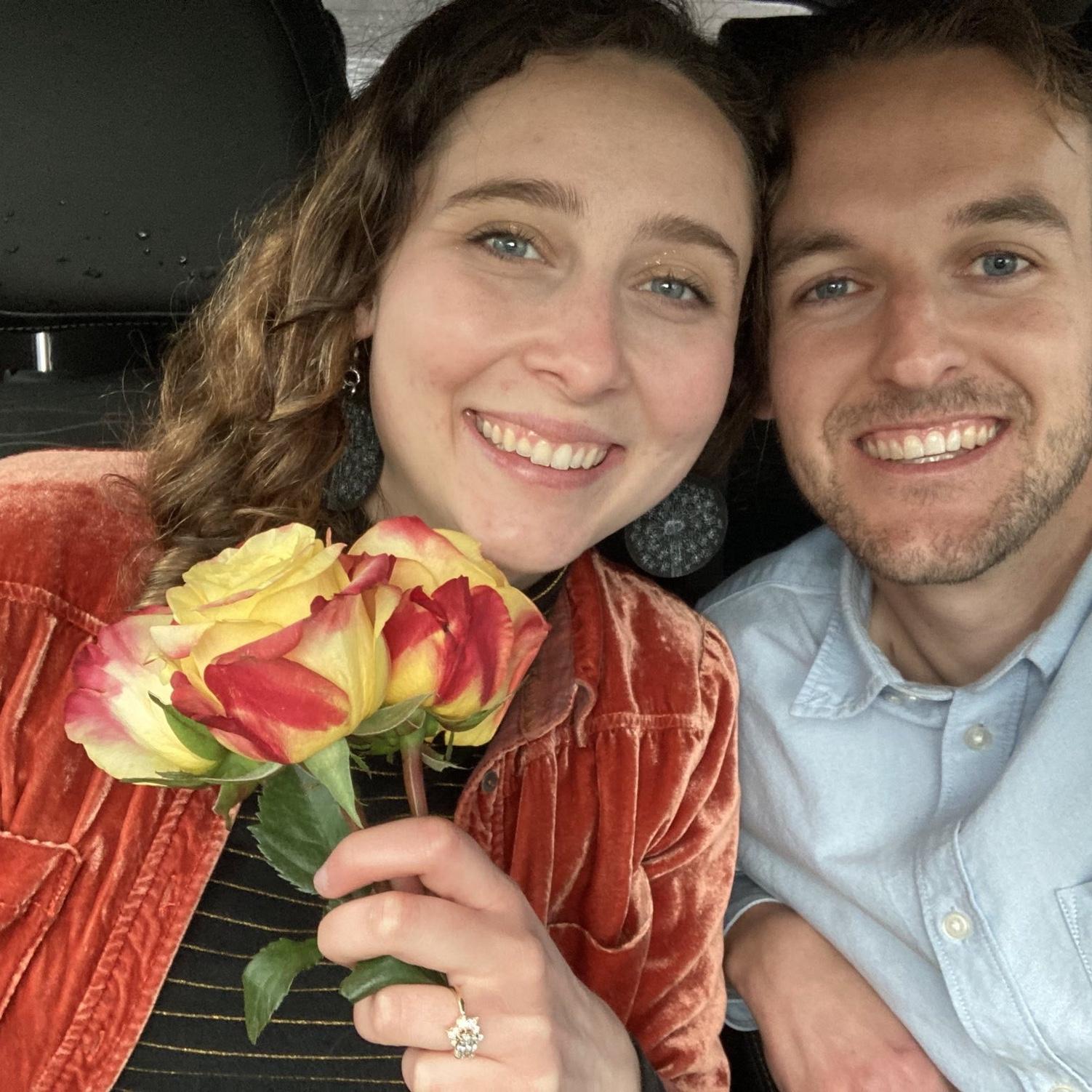 Right after we got engaged!