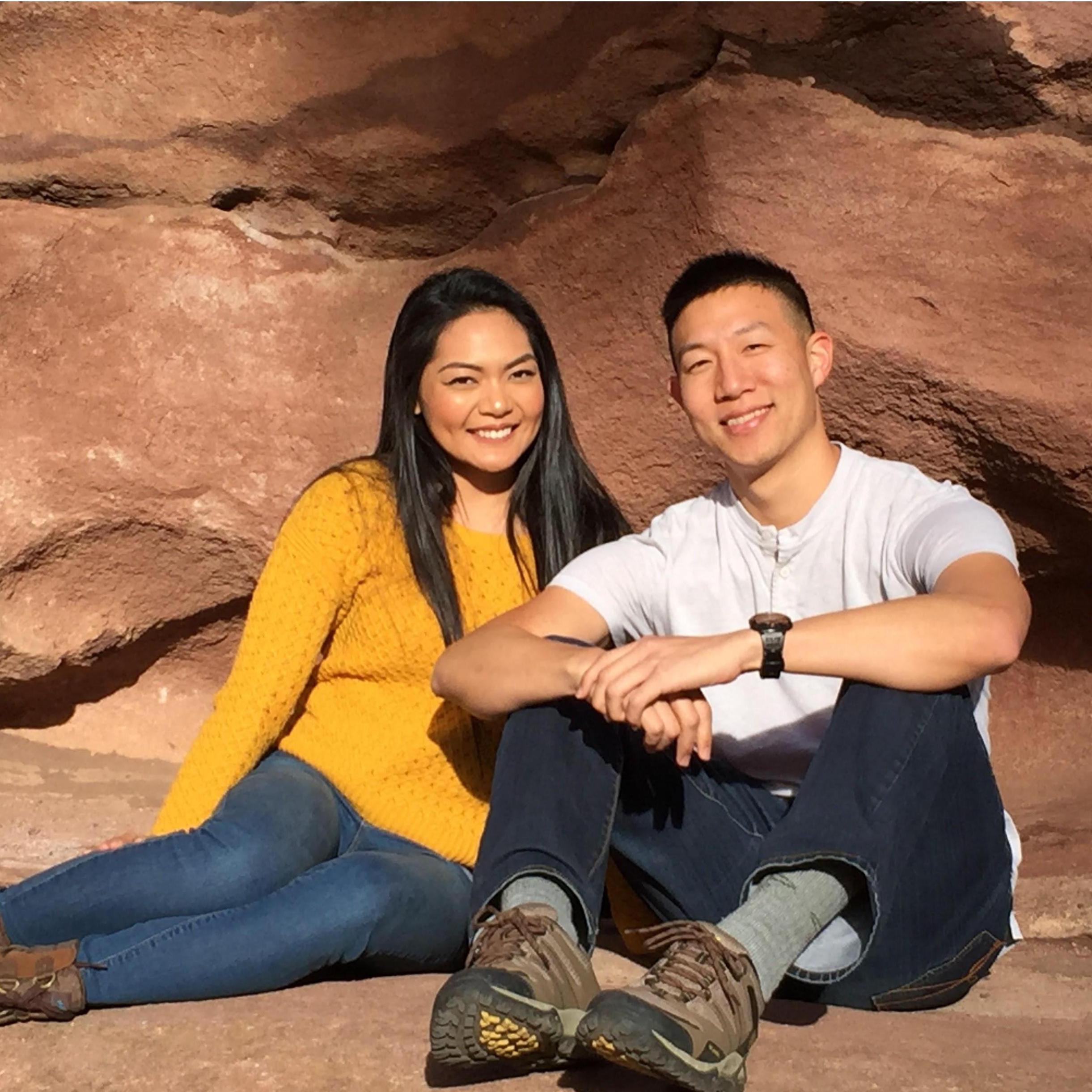 At Red Rocks Amphitheater in Denver, Colorado- February 2017