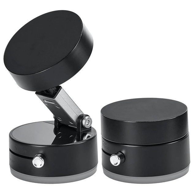 JOYTUTUS Shower Phone Holder, Reusable Suction Cup Phone Mount for Shower, Mirror, Kitchen, Window & Bathroom, Shower Phone Mount Compatible with iPhone 16, 15, 14, 13, 12 & All Phones,Black,1 Pack