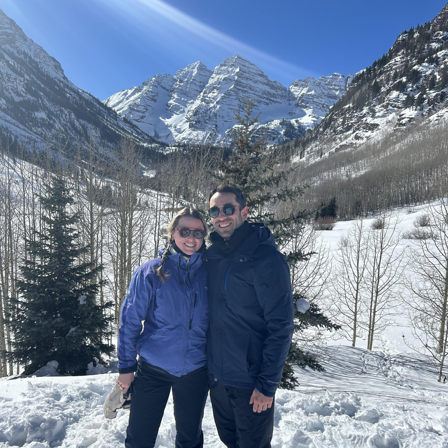Gracie's birthday trip to Aspen, Chase's first time skiing!