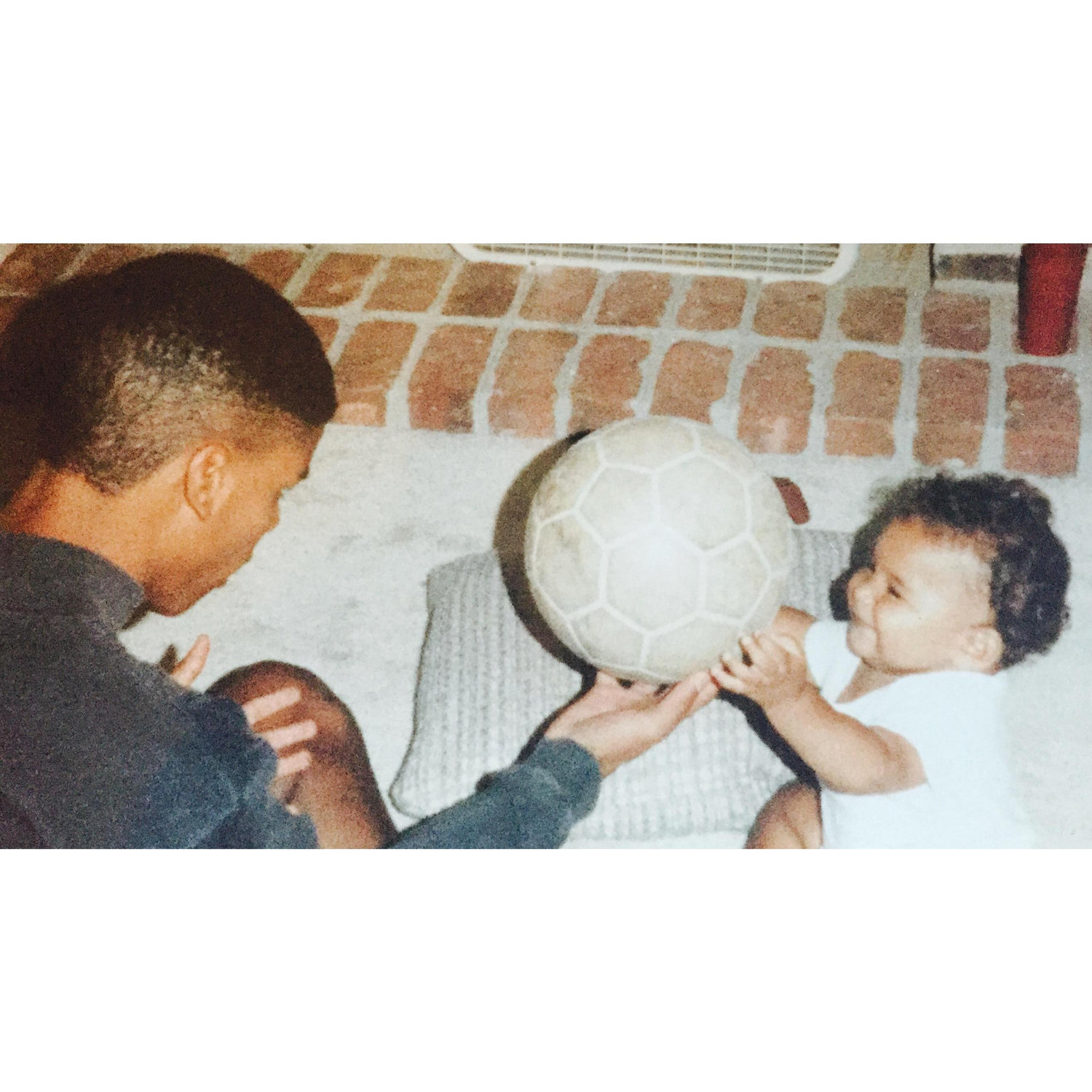 Morgan as a baby and his big brother Jon <3