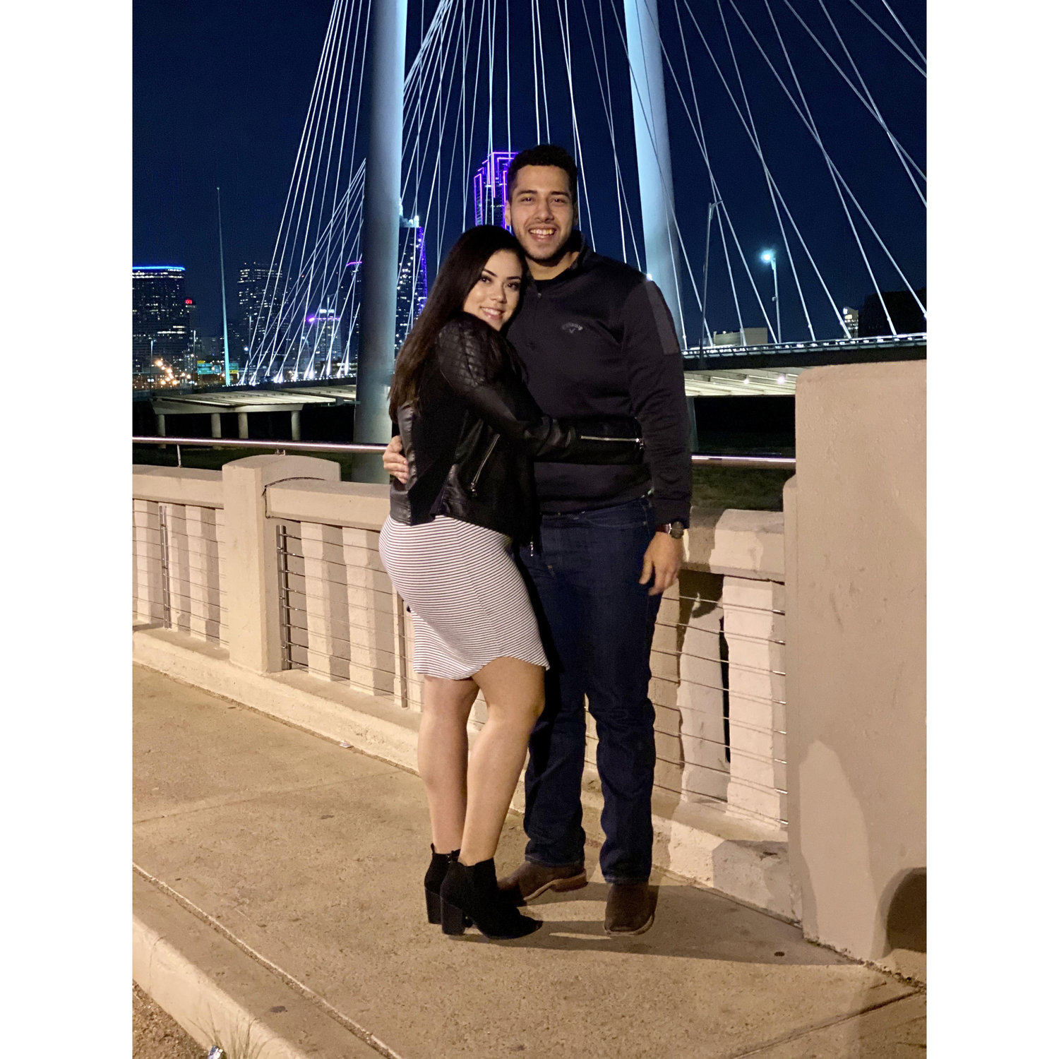 Between five to eight months in, circa 2020, where it all began @ the Margaret Hunthill Bridge in Dallas, Texas!