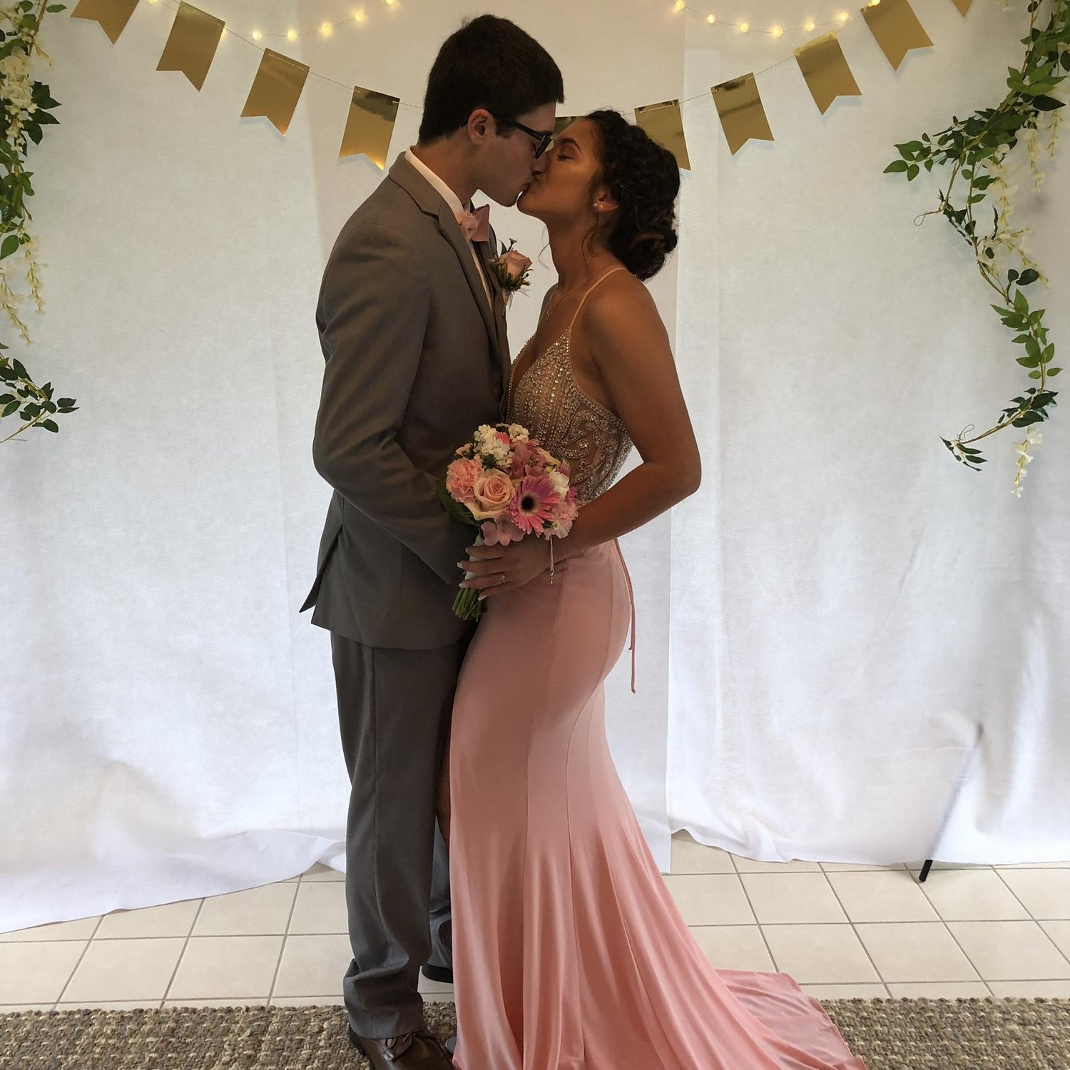 My senior prom in 2018!