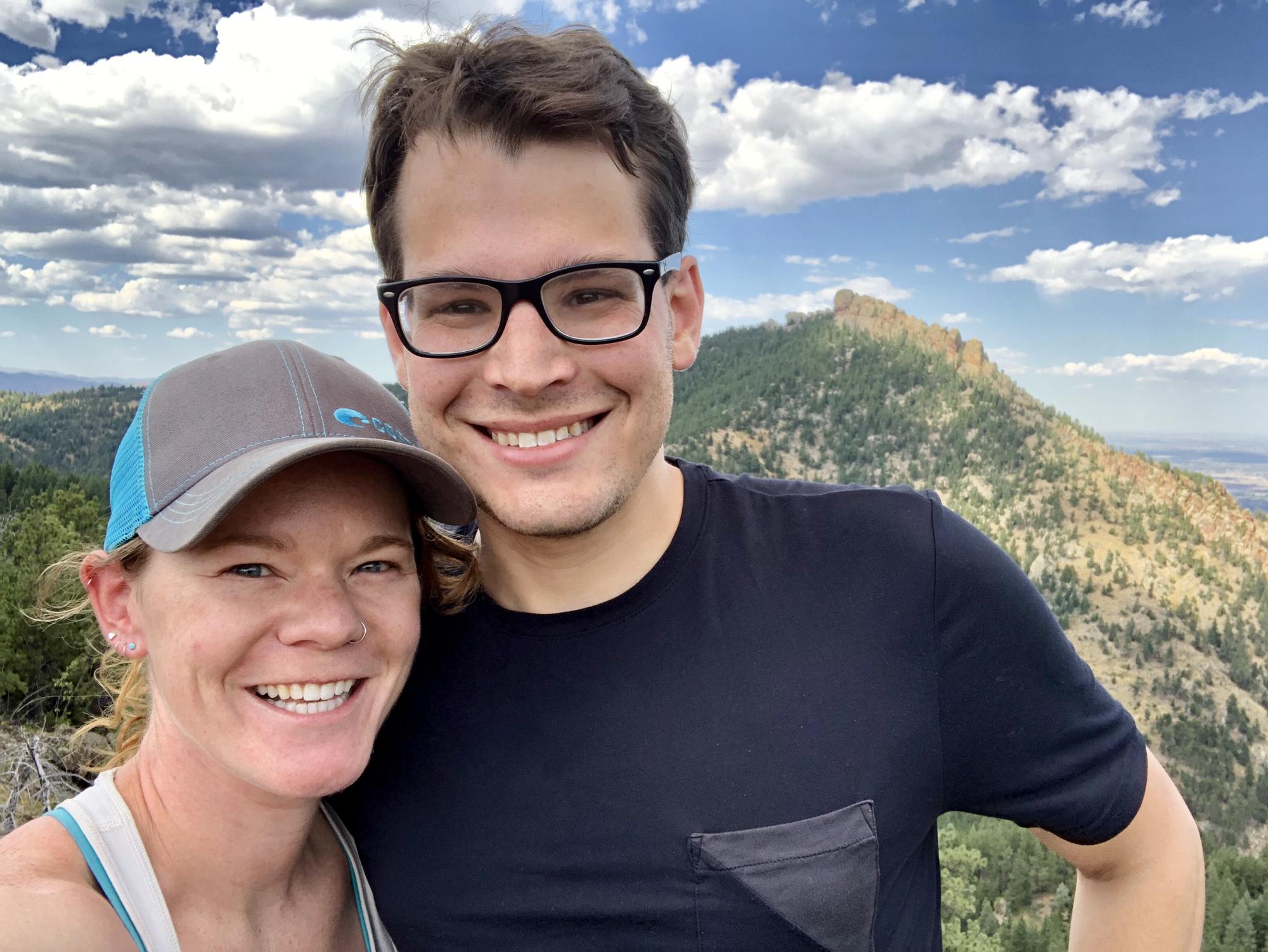 Our first hike together.
Boulder, CO