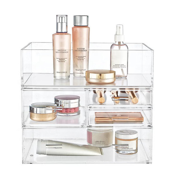 Luxe Acrylic Makeup & Skincare Storage Starter Kit