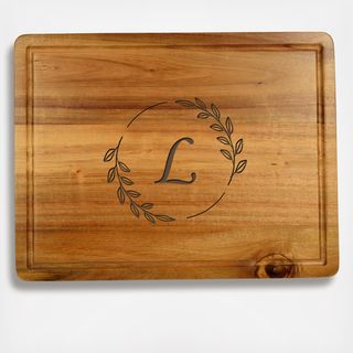 Personalized Acacia Charcuterie Cheese Cutting Board