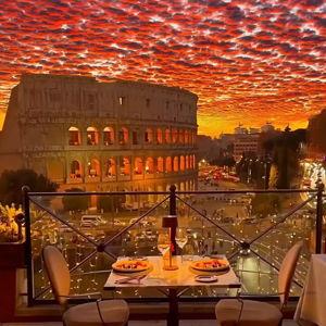 A Candlelit Feast in the Shadows