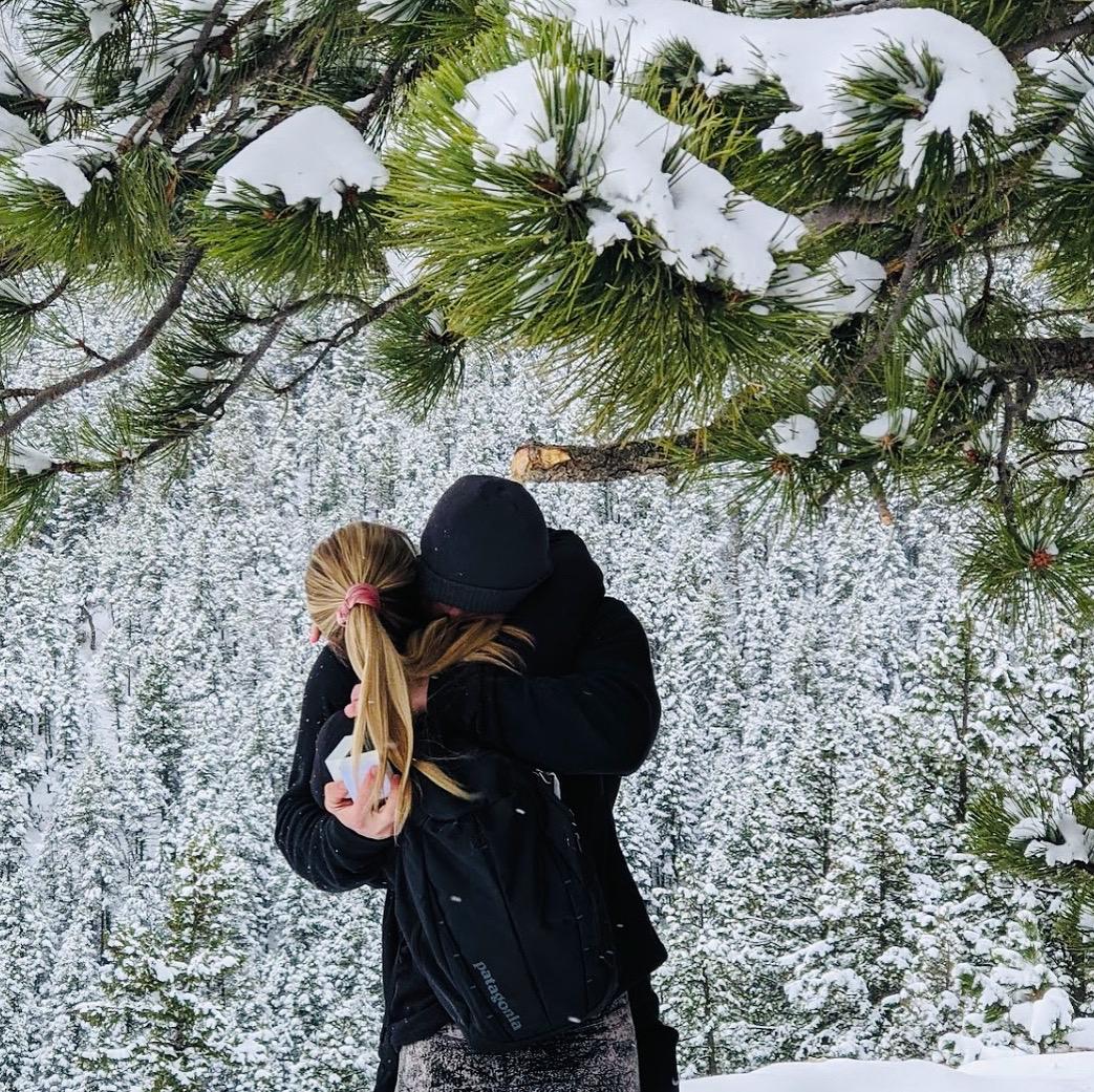 Right after Joe proposed