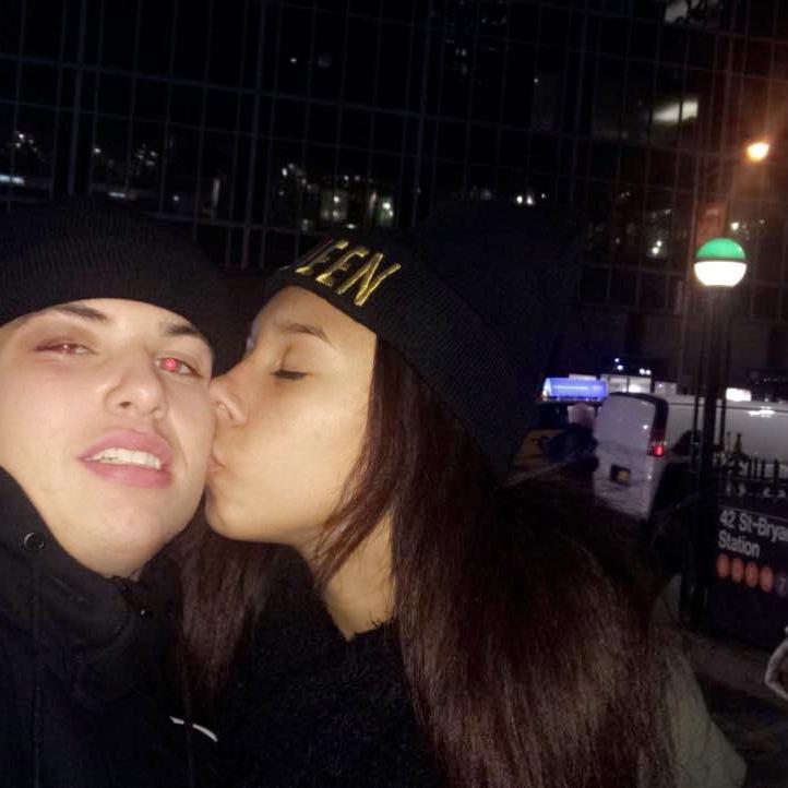 When we went to New York City for the first time together, it was magical even though I almost stepped on a rat. LOL