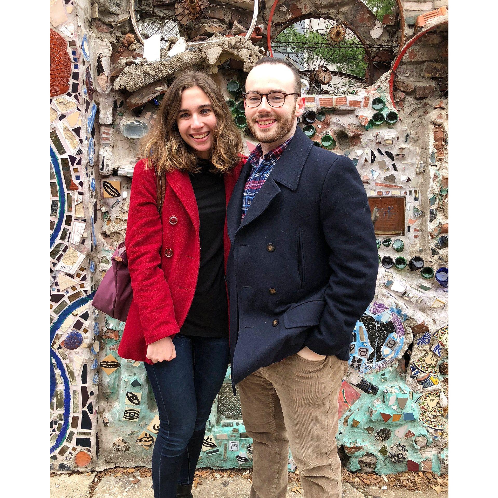 Our first date upon being a couple: January 2019