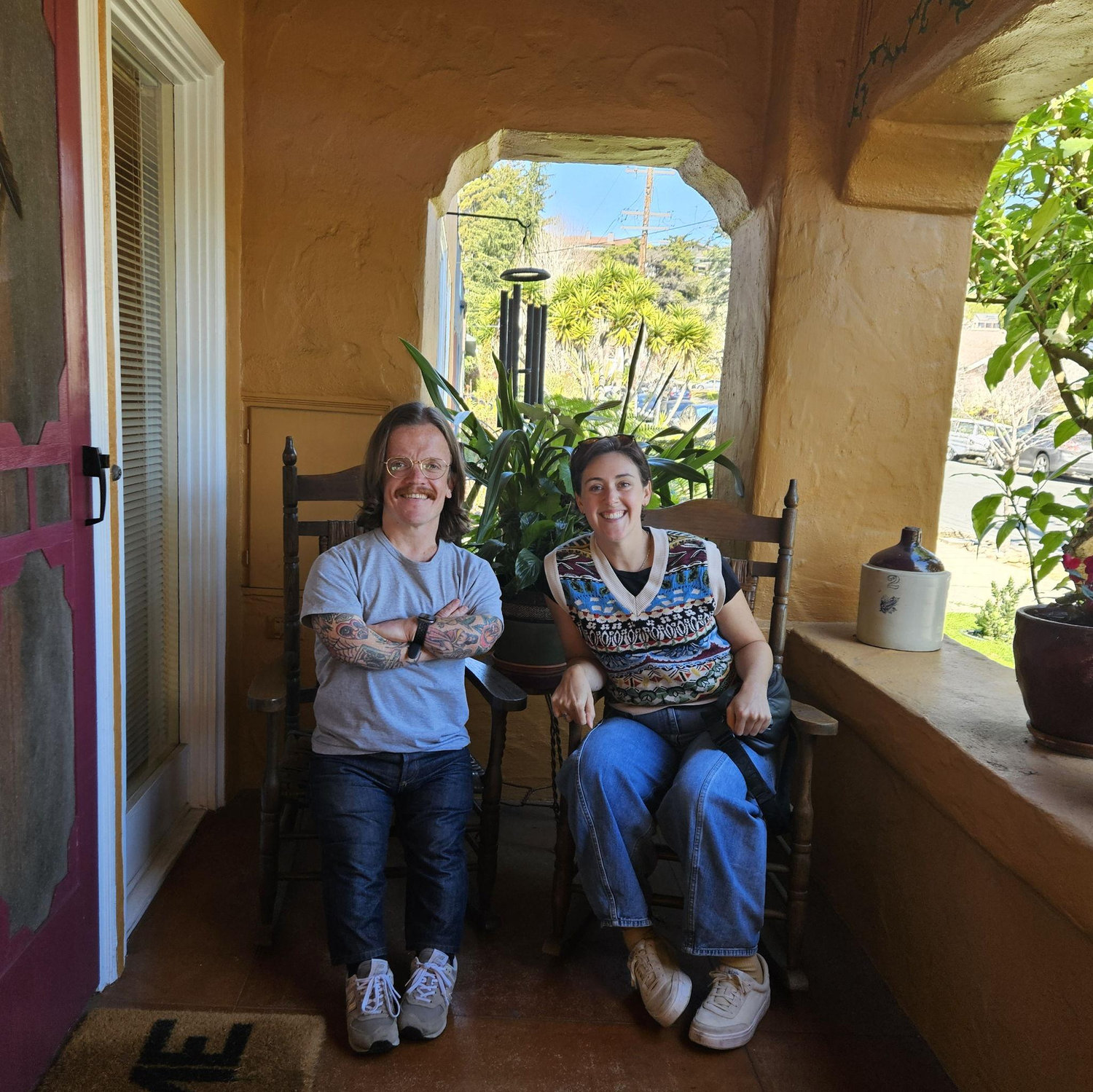 '25 visiting Cliffi & Dixie in Santa Cruz
