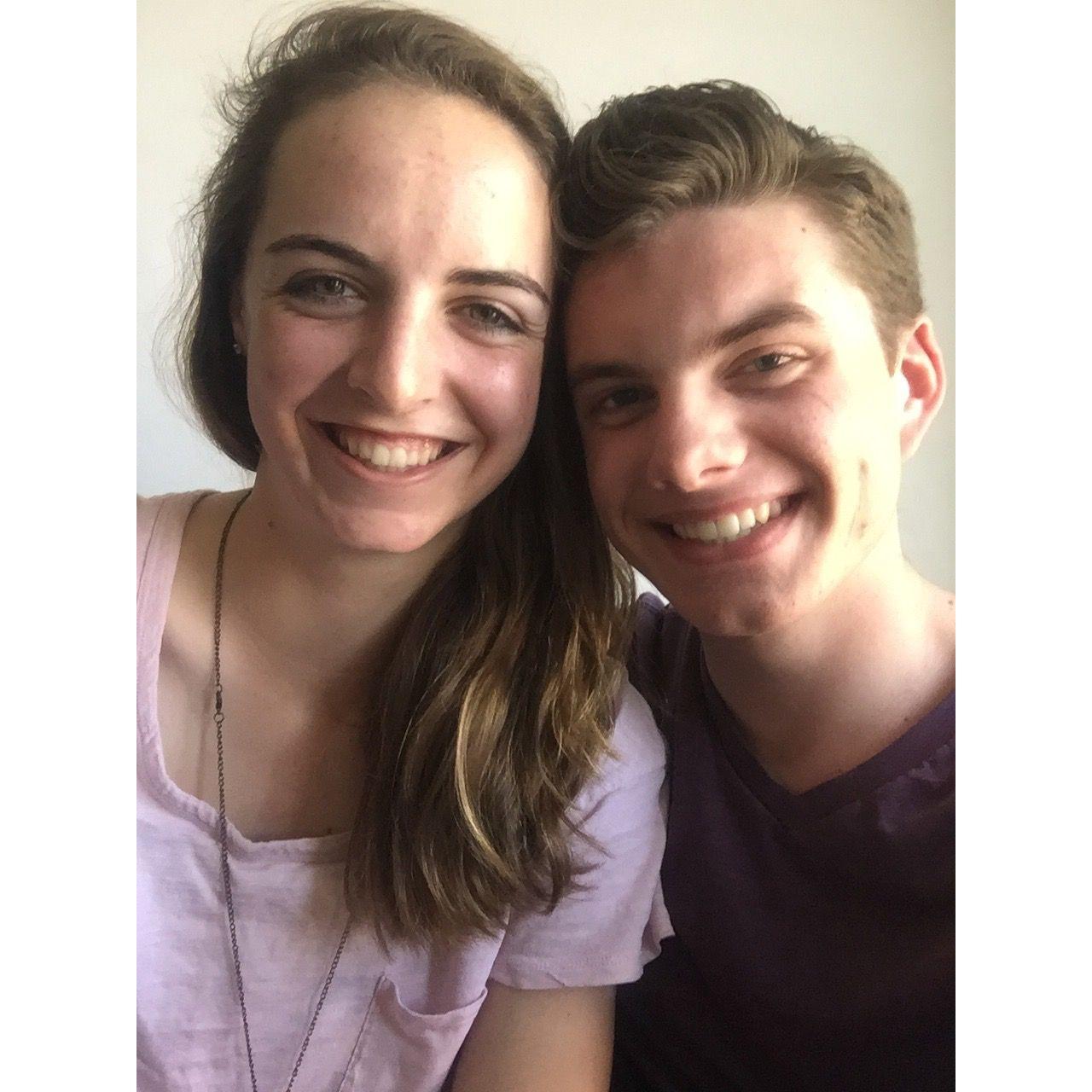 April 4, 2018 Ryan gave Katherine a promise ring.