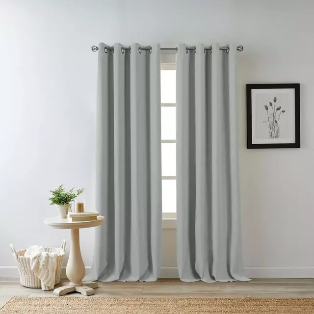 Bee & Willow™ Home Hadley 95-Inch Grommet 100% Blackout Window Panel in Spa