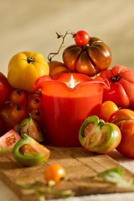 Botaniculture Tomato Leaf Candle