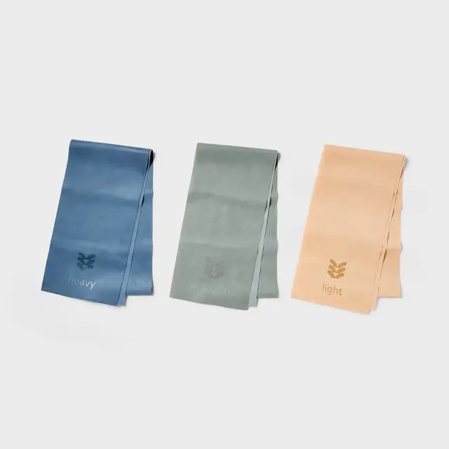 Premium Flat Band Kit - All In Motion™: Latex Resistance Bands, Medium to Heavy