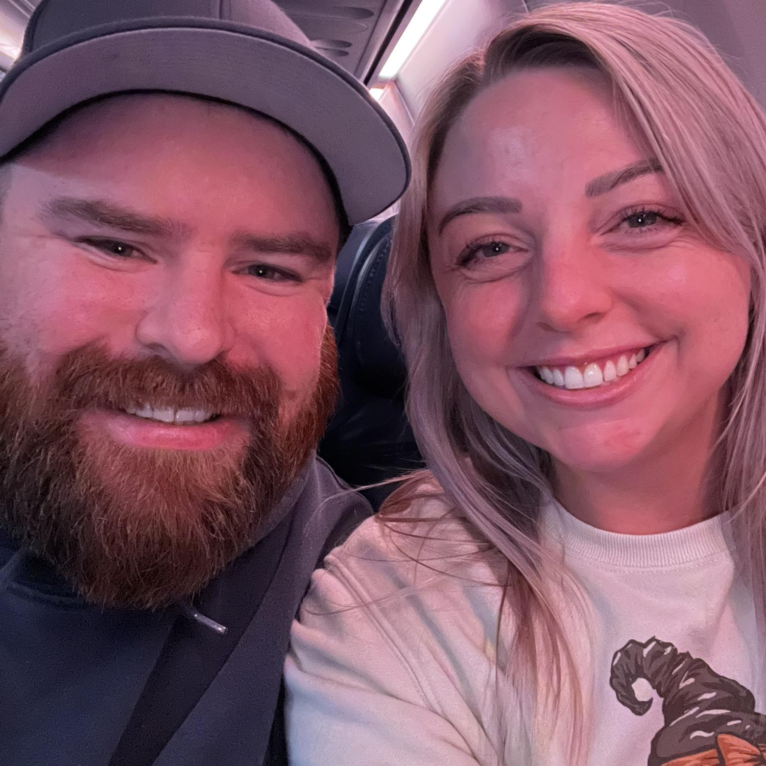 Beau's first time on an airplane
