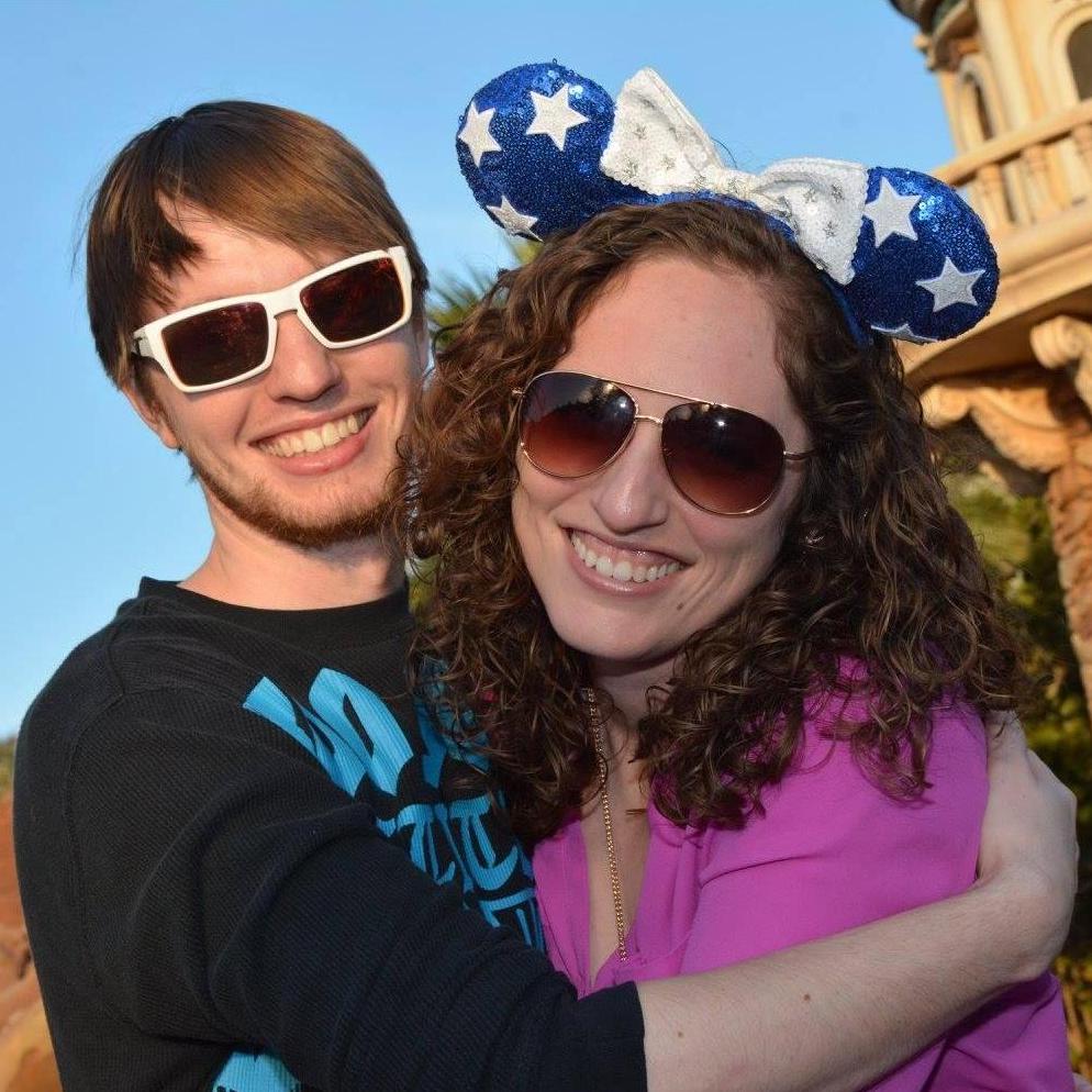 After we made it "Facebook official", Ashley moved back to Florida. One of our favorite places to hang out was the happiest place on Earth!