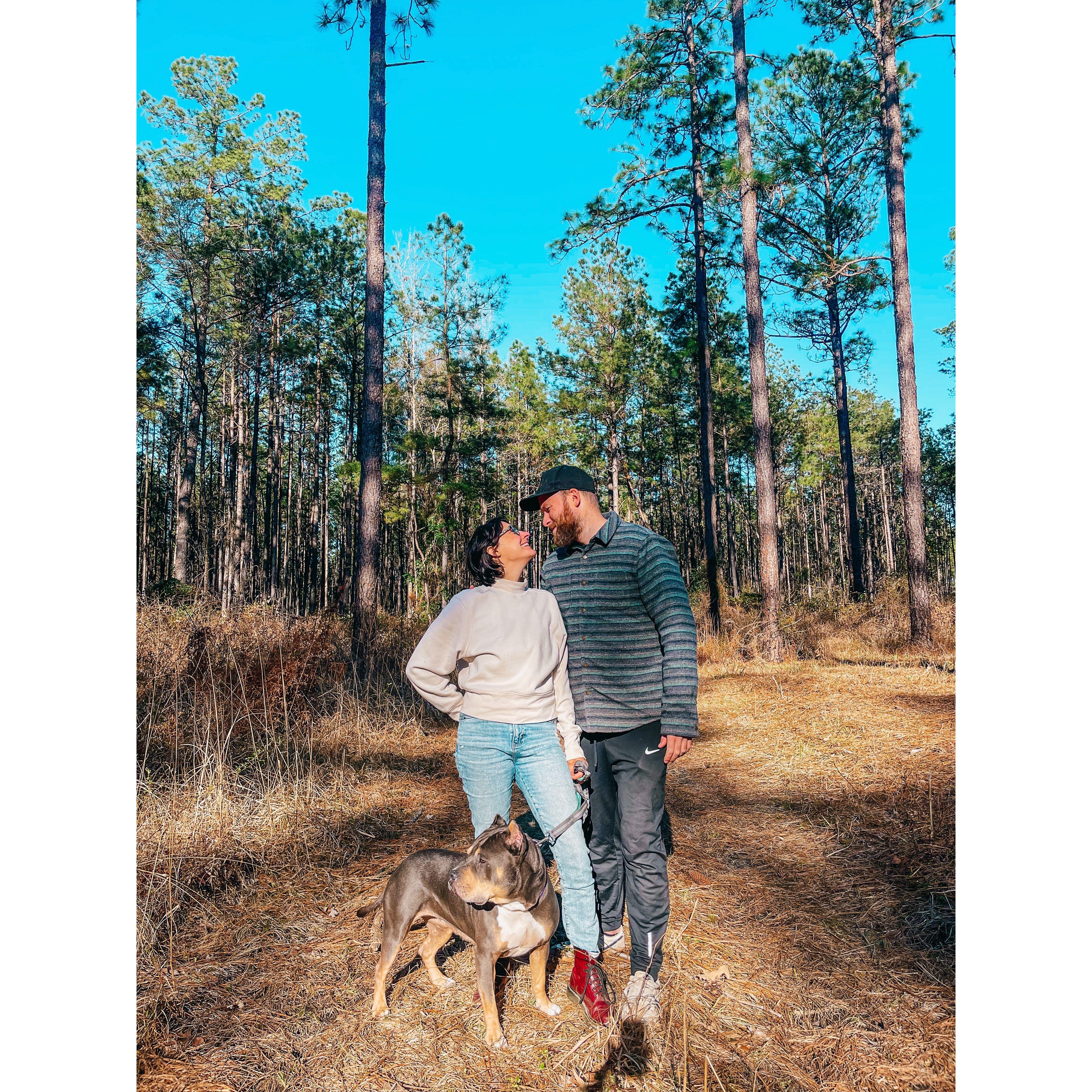 In one of our favorite FREE campsites; Kisatchie National Forest - Louisiana