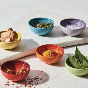 Vancouver Pinch Bowls, Set of 6, Multicolor