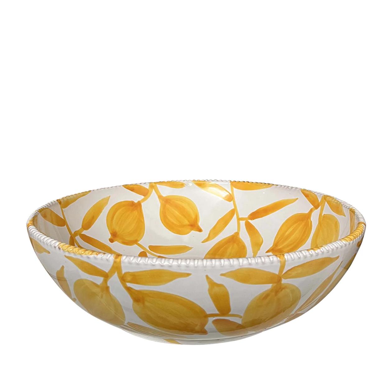 *Made in Puglia* Limone Ceramic Bowl
