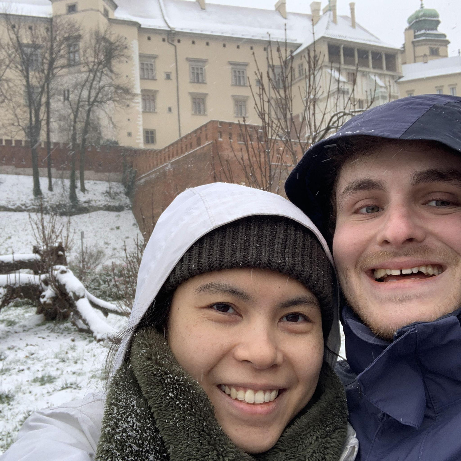Katherine visited David in Poland when he was doing his research. November 2023.