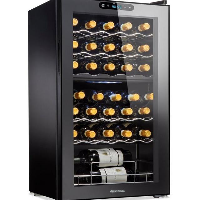 Wine Enthusiast 32-Bottle Dual Zone MAX Compressor Wine Cooler