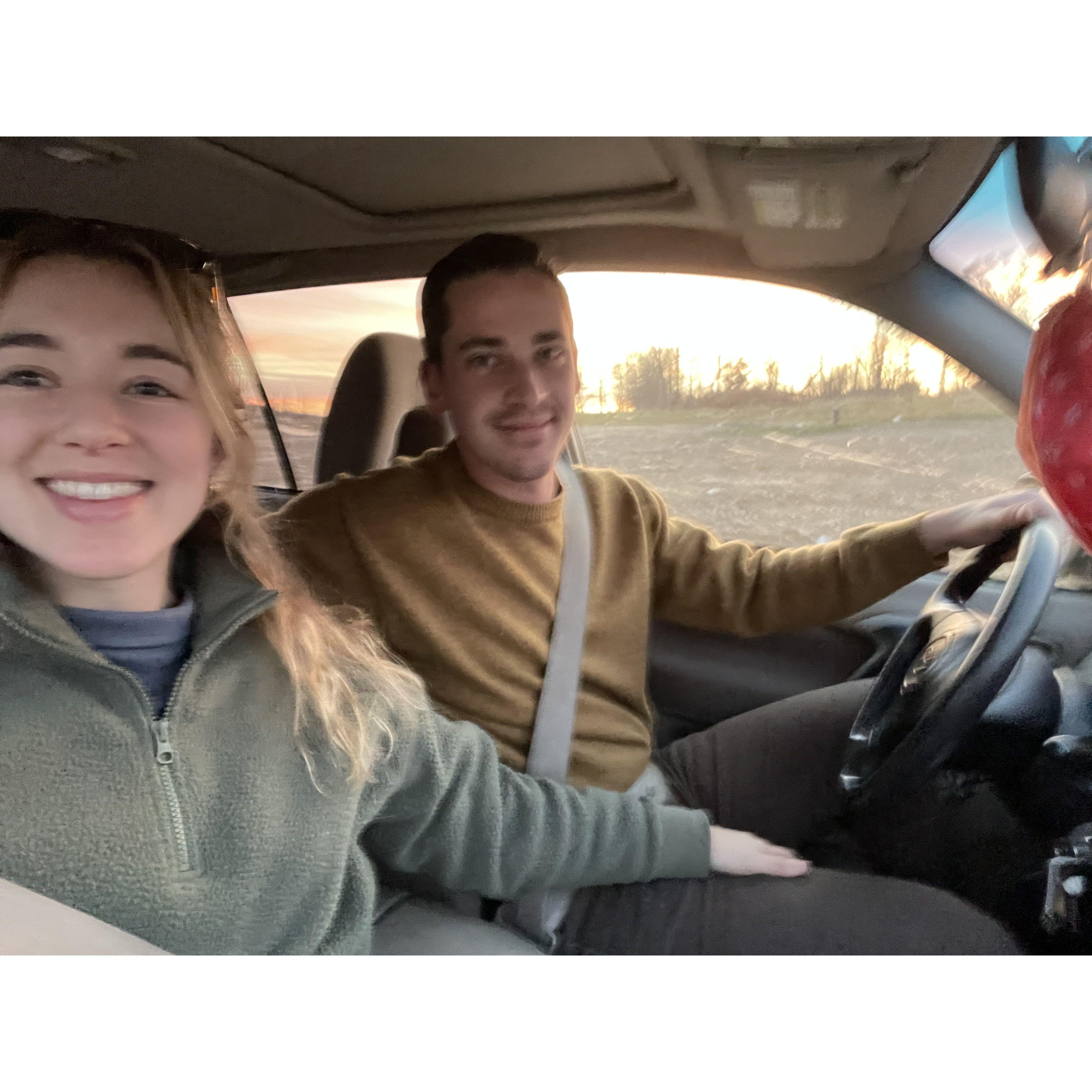 Sierra visits Jon in DC- winter break 2021- Should we move to Budapest??