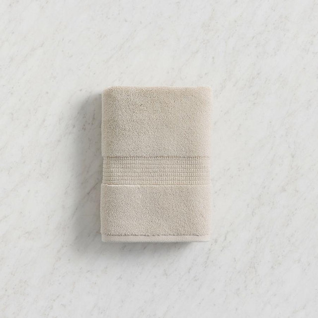 Cloud Hand Towel, Warm Gray