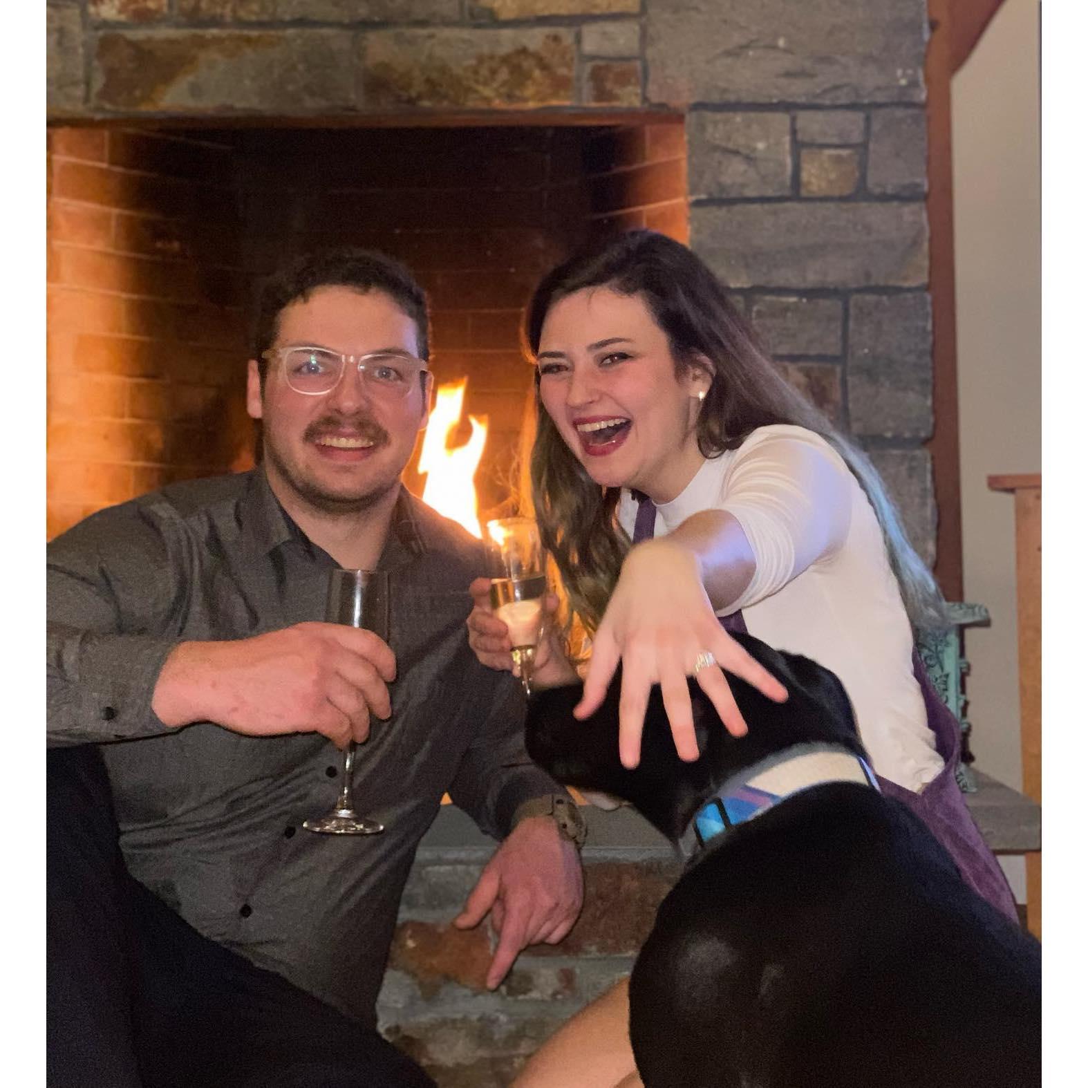 Our engagement! 01/25/2021