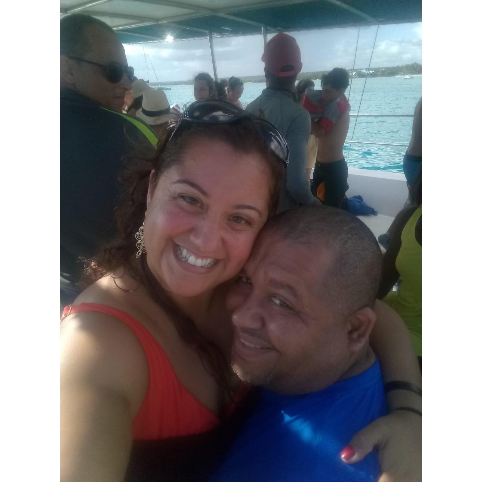 Party Dance Boat excursion, nobody better to enjoy that with.