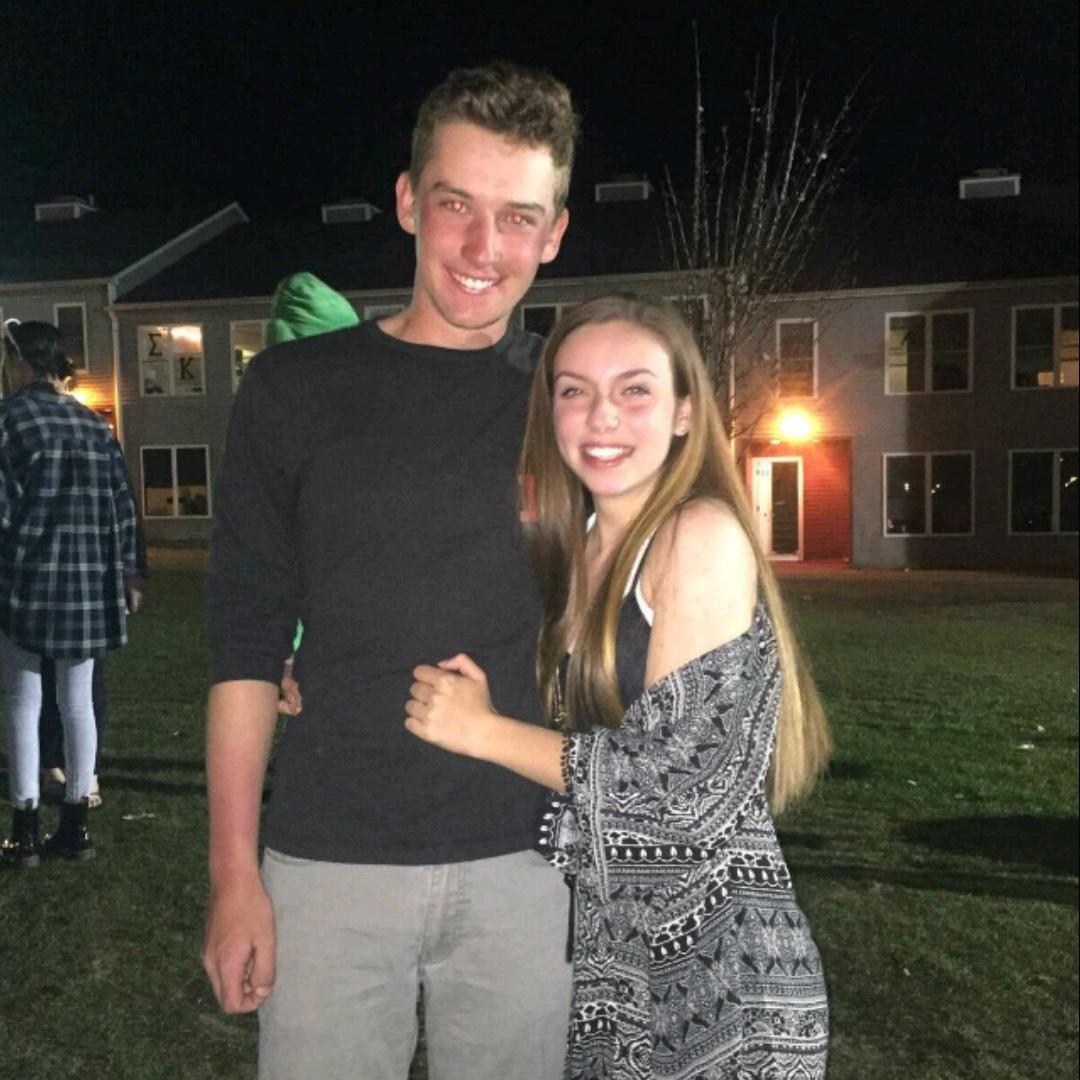 Our first photo together freshman year of college in 2016!