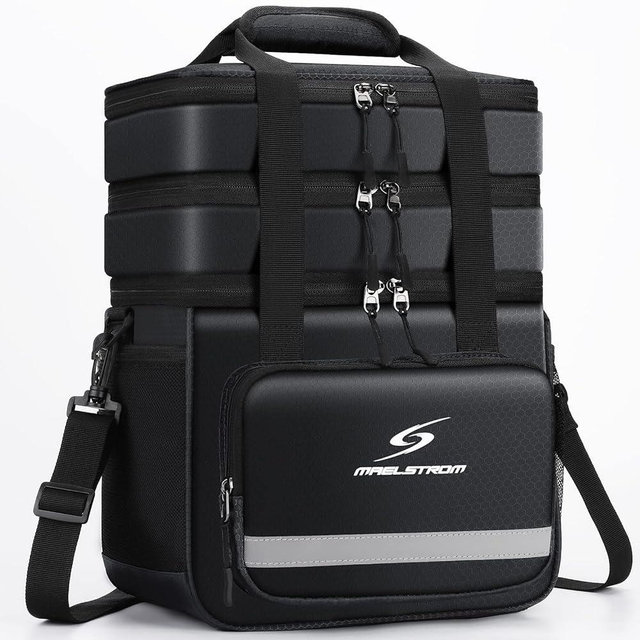 Maelstrom Lunch Box for Men,Insulated Lunch Bag Women/Men,Leakproof Lunch Cooler Bag, Lunch Tote Bag