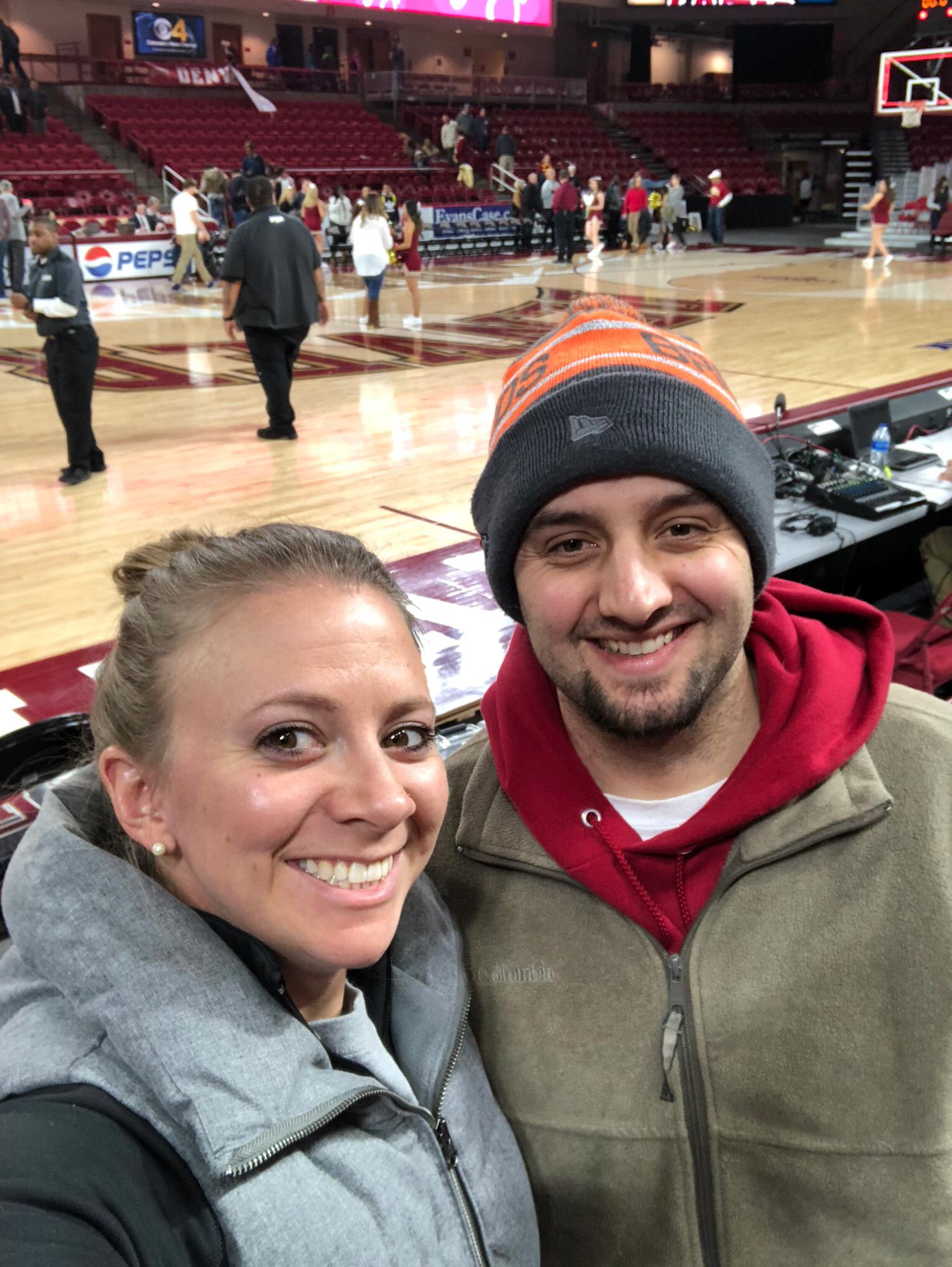 DU basketball game 2018