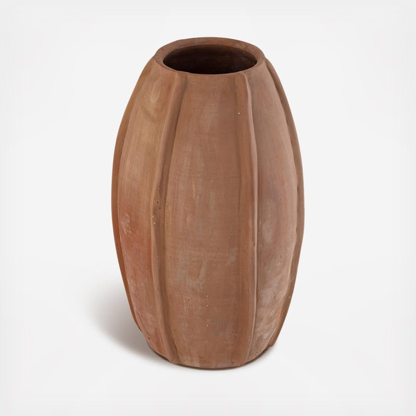 Dark Grey Ceramic Vase - Thumbnail 5