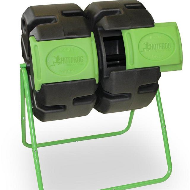 Dual Body Tumbling Composter by HOTFROG