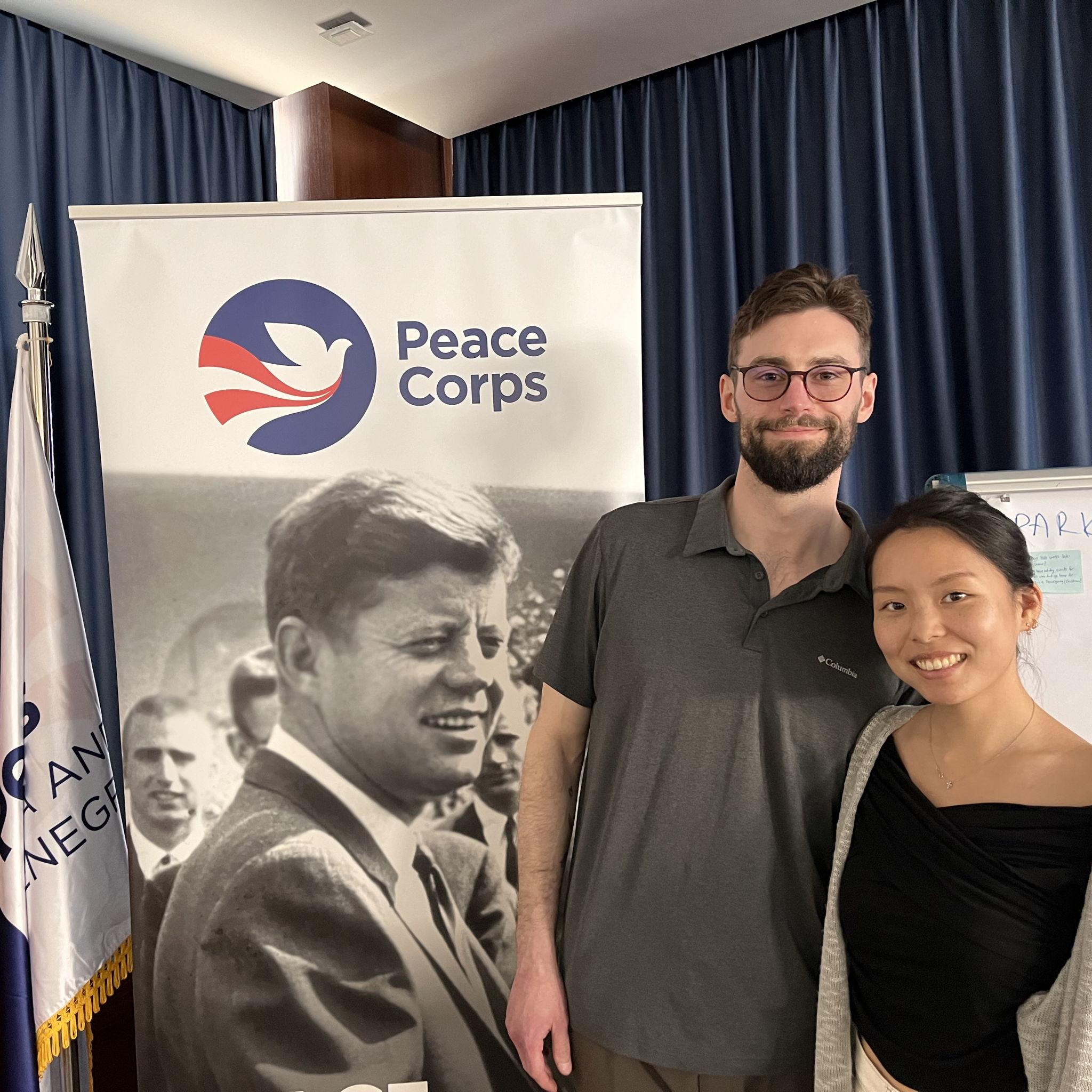 Met serving as Peace Corps Volunteers in Montenegro!