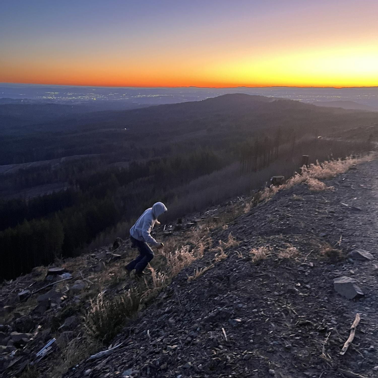 We tried to go to a certain mountain and got so lost but we found a different cool mountain so it all worked out. Neither of us are great at directions 😬