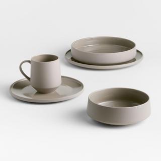 Tour Porcelain 20-Piece Dinnerware Set, Service for 4