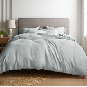 Linen Duvet Cover King/ Cali King| Quince in Mist