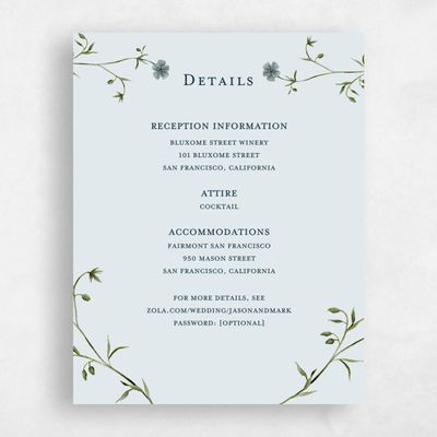 Ice, Blue Wedding Enclosure - Winstead