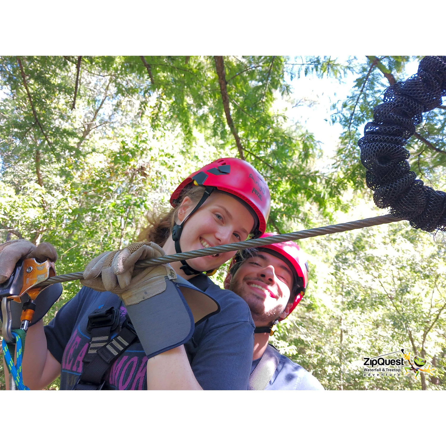 ziplining date