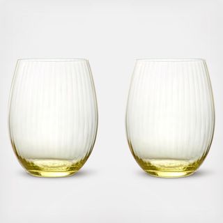 Quinn Optic Tumbler, Set of 2