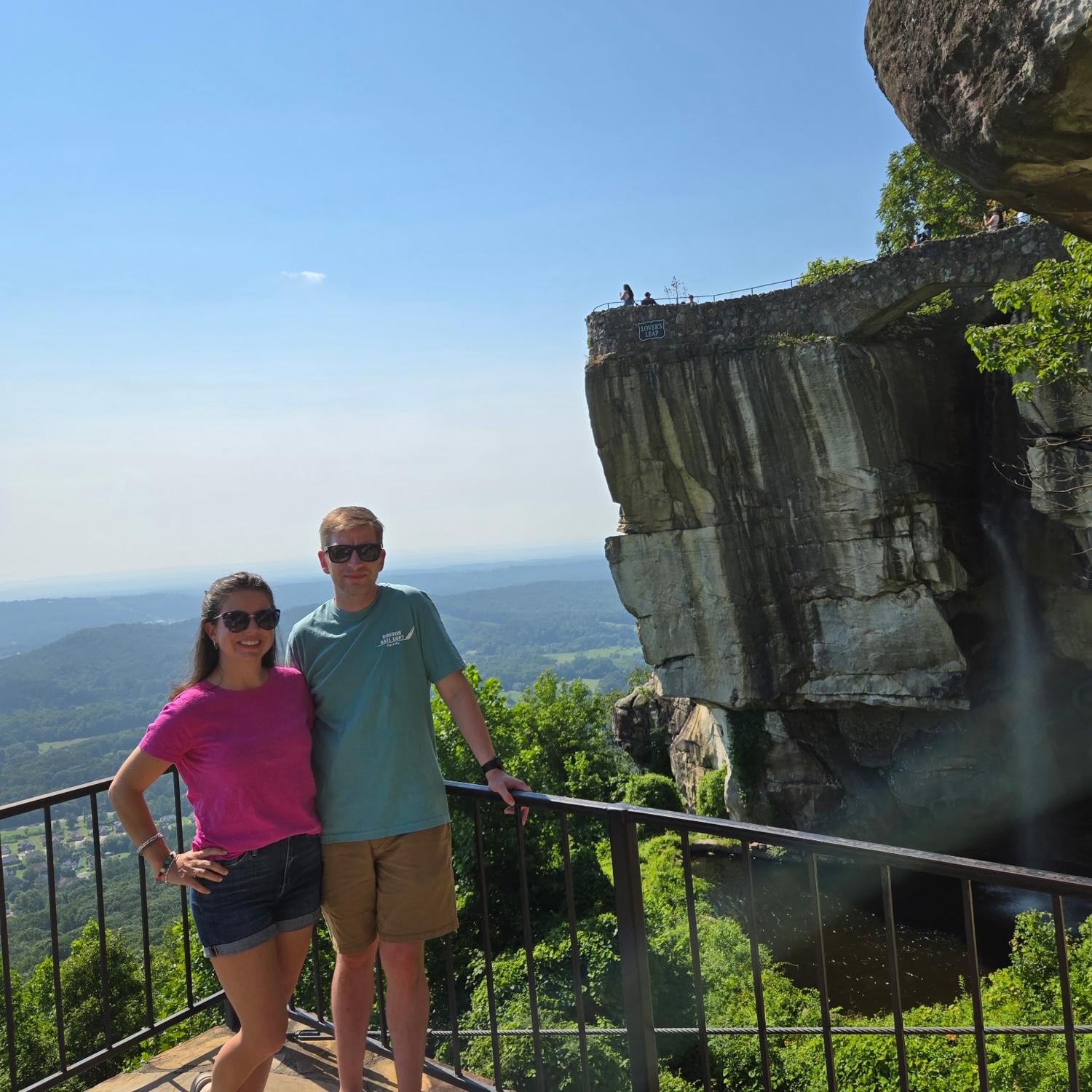 We visited Lover's Leap at Rock City this summer while traveling to visit Lenae's grandparents in the south.