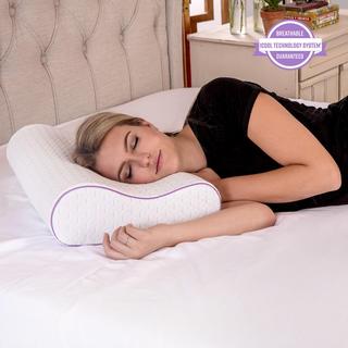 Temperature Regulating Contour Memory Foam Pillow